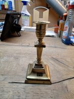 Kerzenständer aus Messing antik goldfarben 16cm (Q)