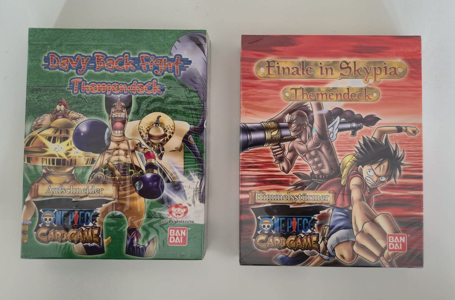 Bandai Carte collezionabili: One Piece TCG card game 2 Deck sealed DE – Nuovo e nell'imballaggio originale da Biel/Bienne venduto da DigiPok