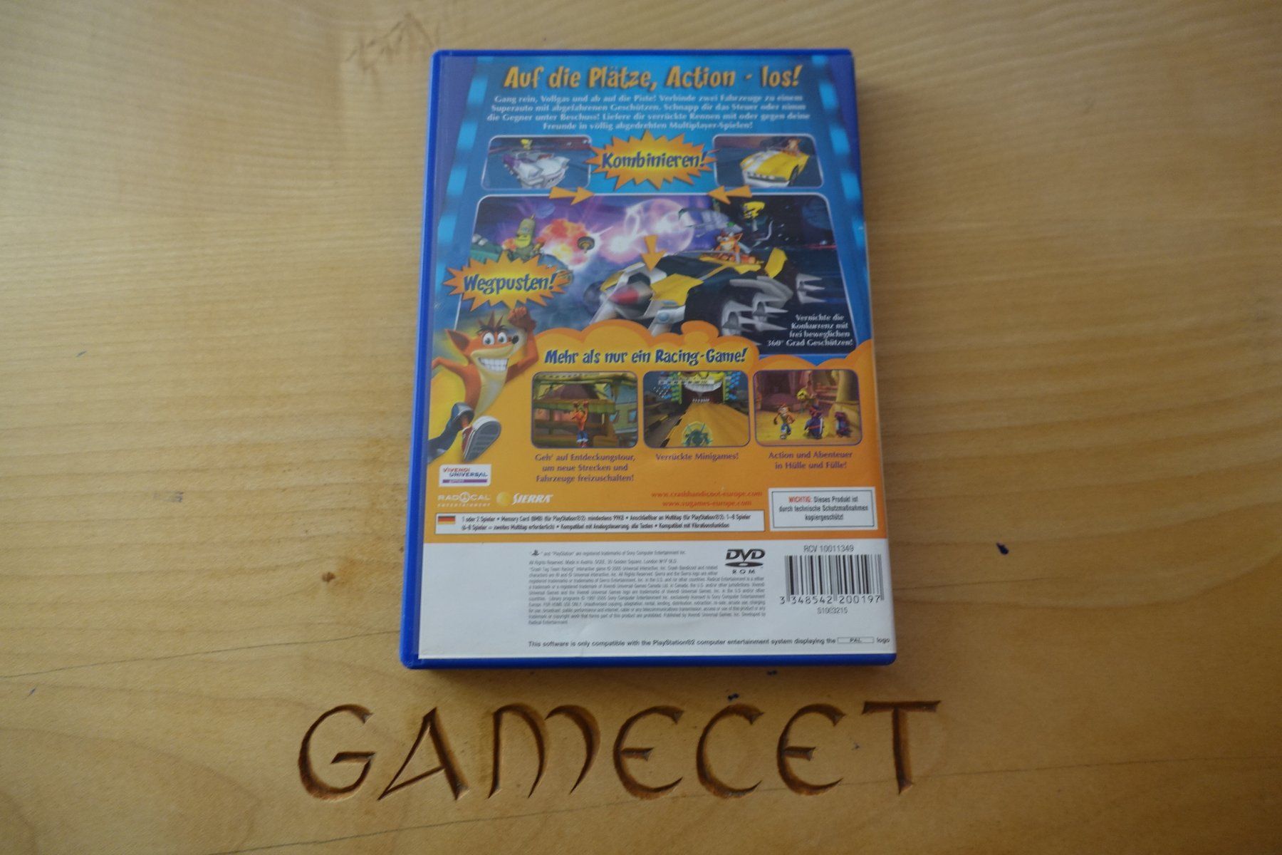 Sony Giochi: Crash Tag Team Racing – Usato da Steinach venduto da Gamecet 2