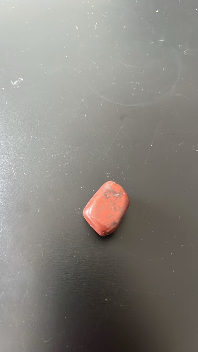 Mineralien & Heilsteine: Roter Jaspis Stein – Gebraucht aus Basel von Regenschein