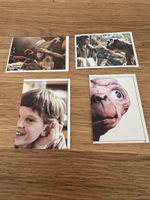 E.T. 1982 Panini Original Sticker 4 Stück Vintage Kult 👽