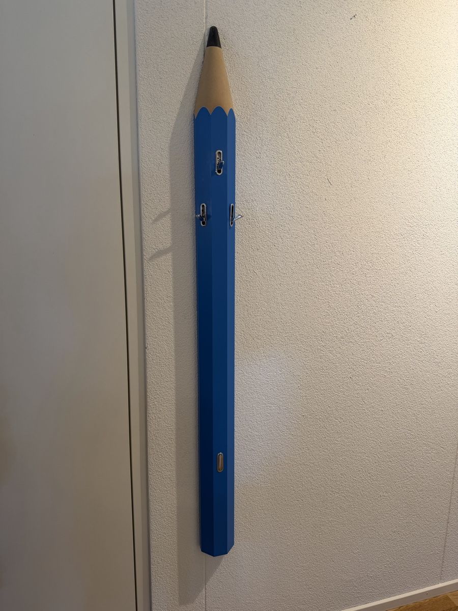 Garderobe: Wandgarderobe Bleistift blau – Gebraucht aus Maschwanden von JP_Meyer 4