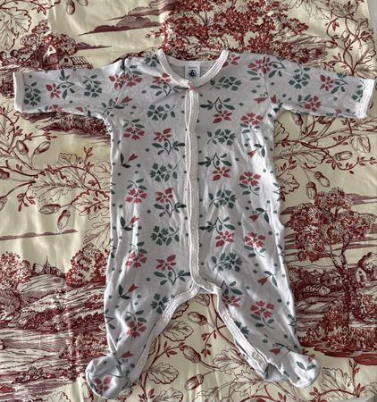 Tuta Petit Bateau bambina, ottime condizioni, 3/60cm, primav