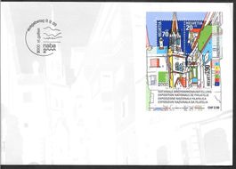 FDC Sonderblock W84 Naba 2000 ET St. Gallen 9.9.1999