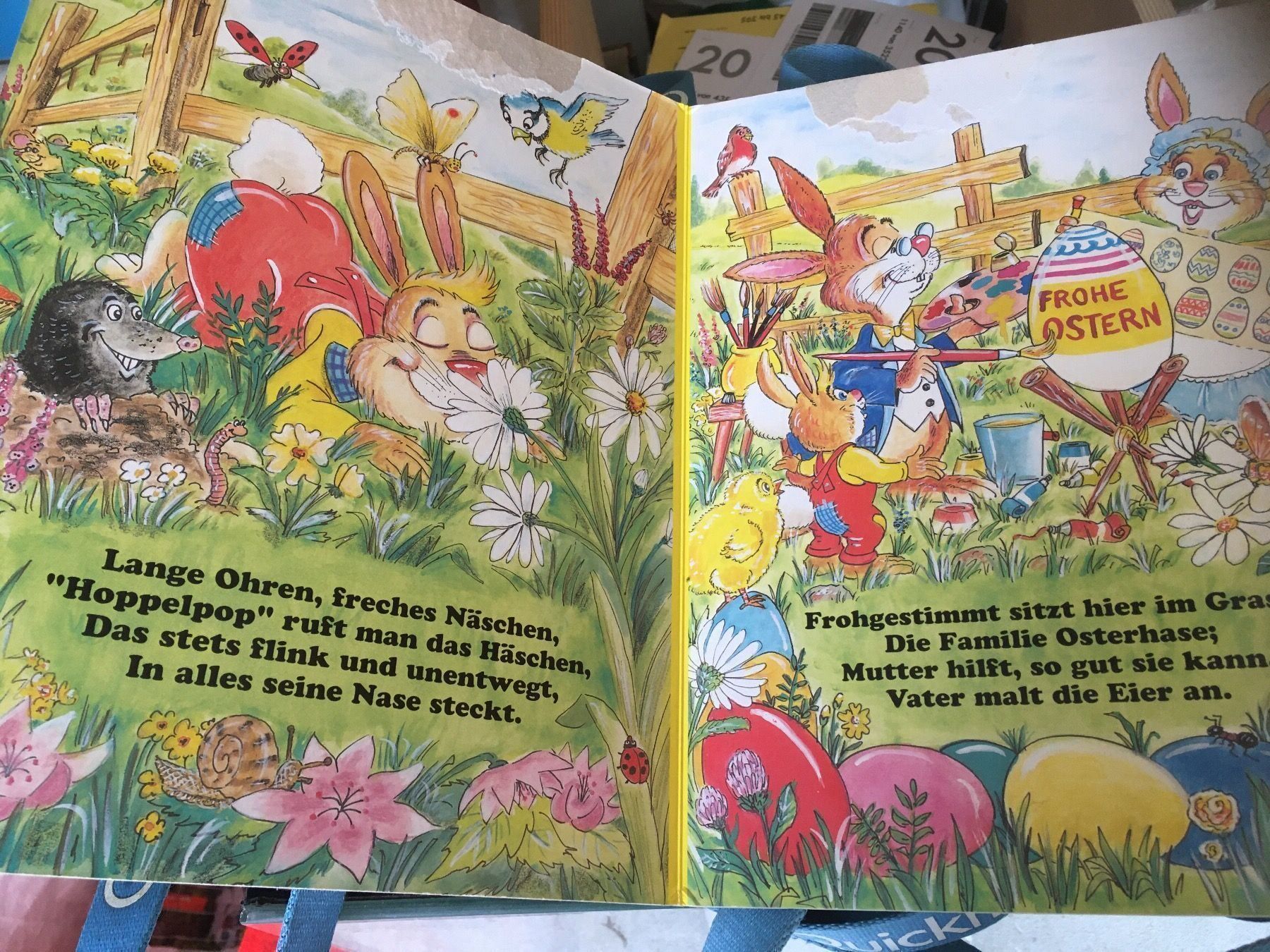 Libri: Hoppelpop der kleine Osterhase – Usato da Bergdietikon venduto da book-4-you 3