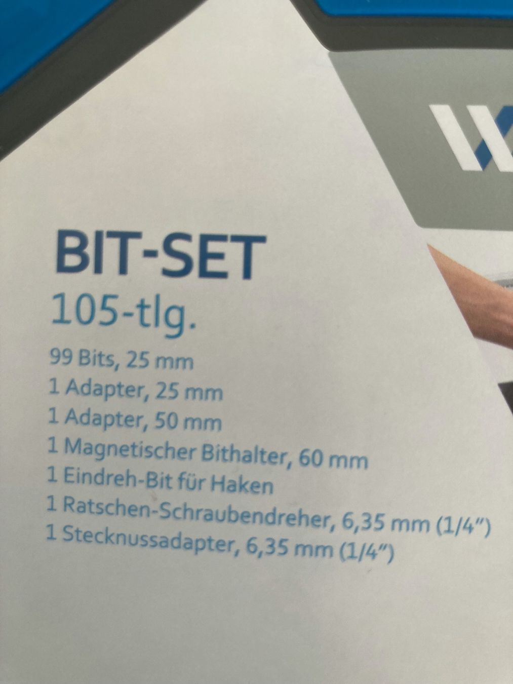 Alle Werkzeuge: Bit Set mit 99 Bits mit Bithalter (Ratschen-Schraubendreher) – Neu und originalverpackt aus Thun von HIERoderDA 4