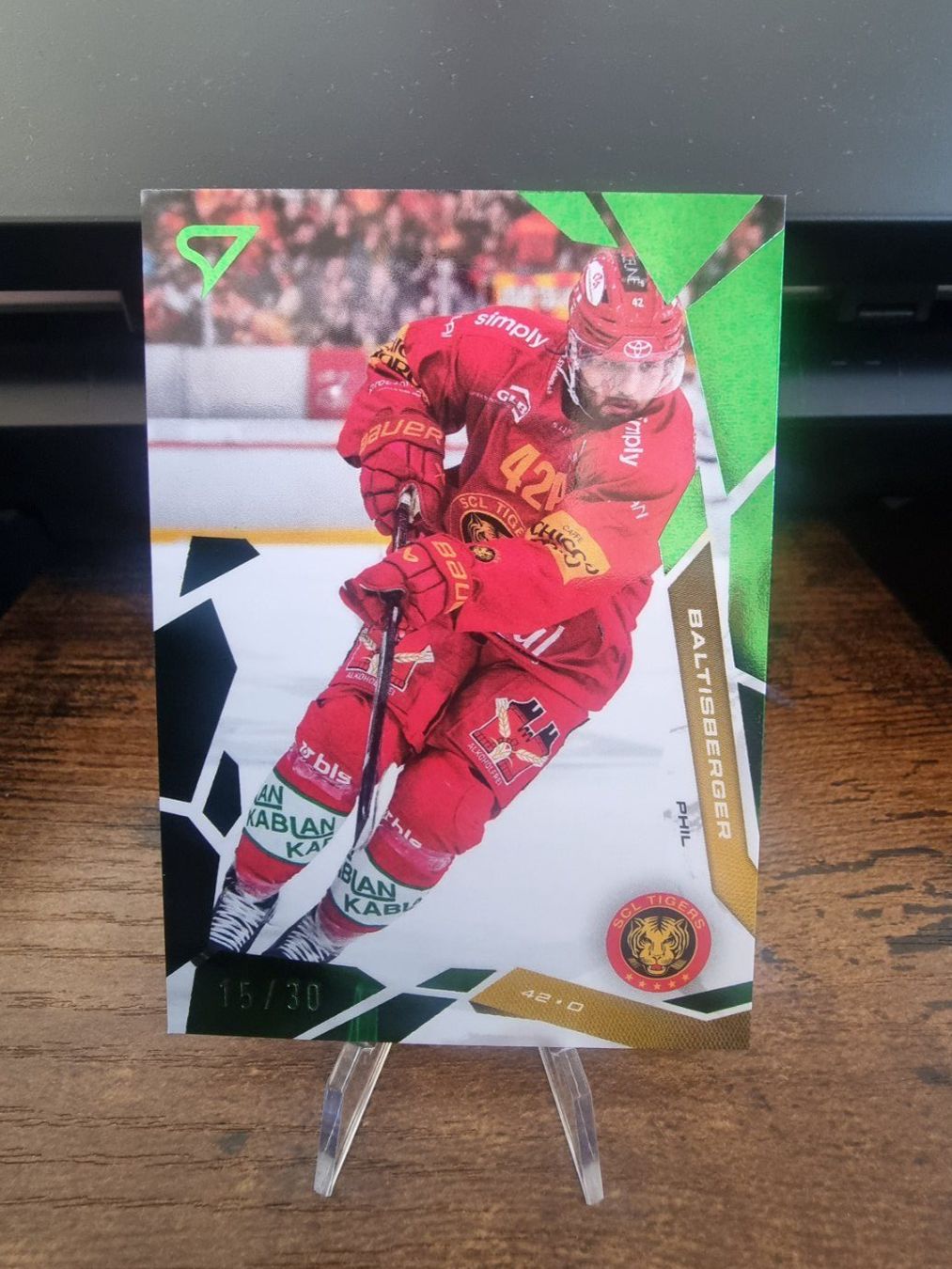 Sportzoo Carte collezionabili: SCL Tigers - 30 - Series 1 – Nuovo (secondo la descrizione) da Rheineck venduto da M.Panda21