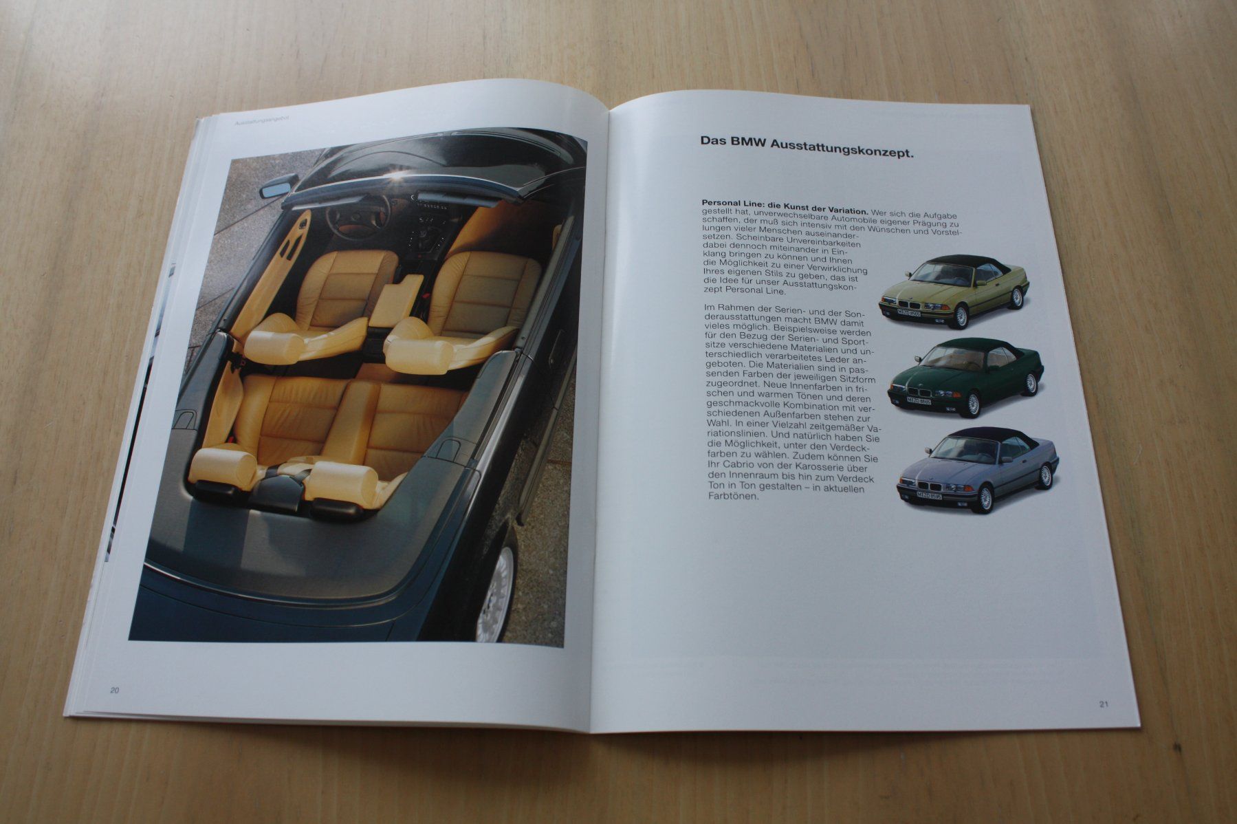 BMW Documenti: BMW 3er Cabrio Prospekt 1/1994 – Usato da Wikon venduto da erwin400 6