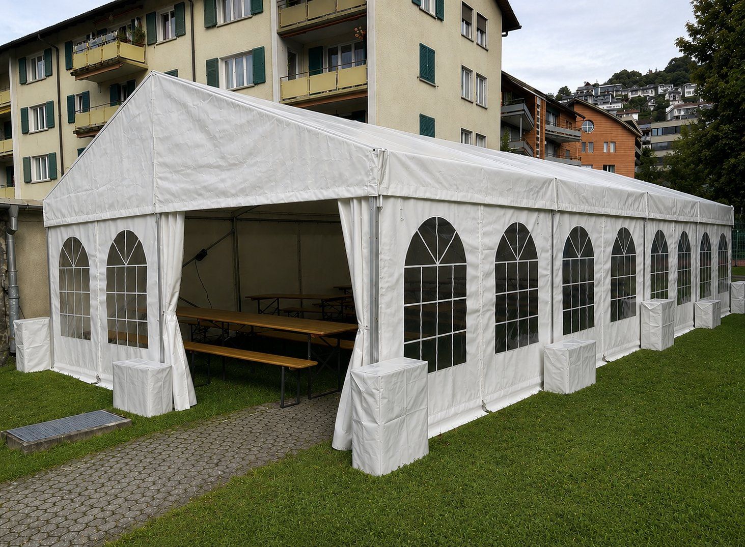 Tende & Padiglioni: Profizelt 6 x 12 m – Usato da grosswangen venduto da Poliniman0