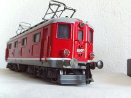 Hag Pendelzug Lok SBB 10004 rot 3 Leiter Wechselstrom Spur 0