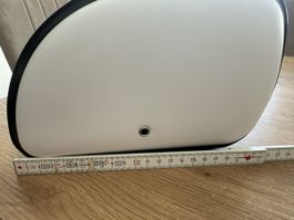 Brotkasten weiss mit Rolldeckel