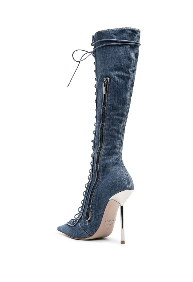 Scarpe da donna: Le Silla denim boots – Nuovo (secondo la descrizione) da Lugano venduto da Nika_amica 2