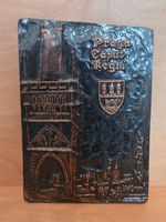 Vintage Wandrelief „Prager Caput Regni“ – Prag Reliefbild