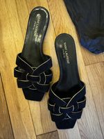 YSL Saint Laurent Sandals Sandalen Tribute 37.5