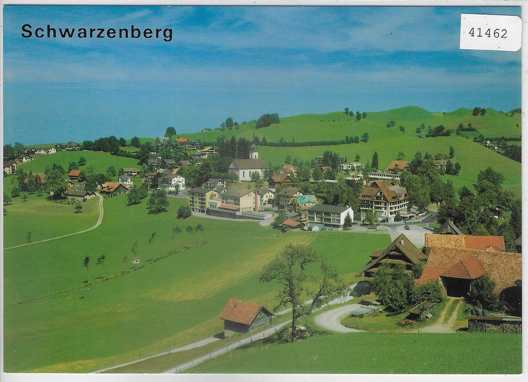 Cartoline postali: Schwarzenberg - Generalansicht – Usato da Ettingen venduto da Kartenplanet