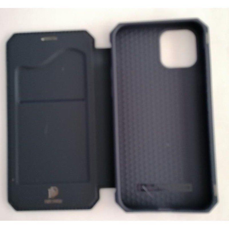 Cover & Protezioni schermo: Dux Ducis - IPhone 12 Magnet Leder Tasche - Blau – Nuovo (secondo la descrizione) da Bassersdorf venduto da maga1g 3