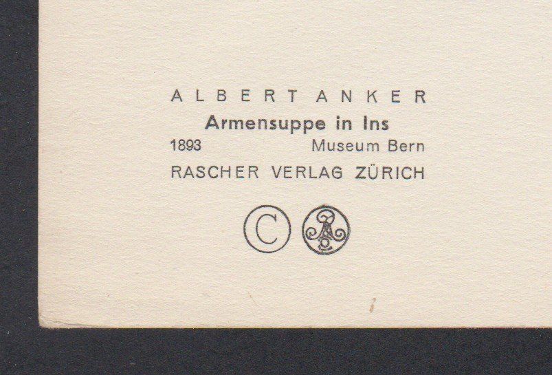 Poster & Bilder: Albert Anker   :   2 Bilder + 10 Kärtli – Gebraucht aus Vitznau von Mina60 2