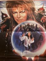 LABYRINTH Kinofilmposter David Bowie Jennifer Connelly