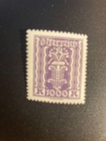 Österreich 1923 Freimarke 1000K Hammer und Zange postfrisch