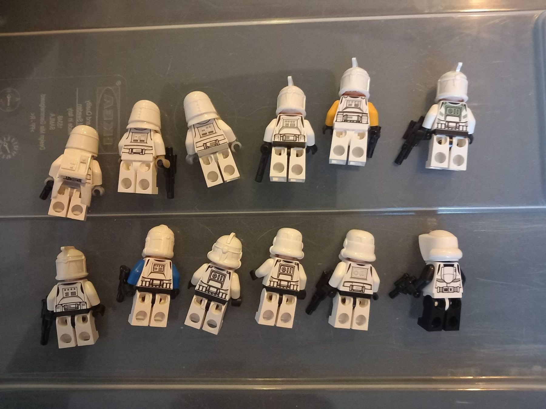Lego Statuette: 12 Minifiguren Lego Star Wars Clone Trooper, Stormtrooper .. – Usato da Maschwanden venduto da summernight7 1