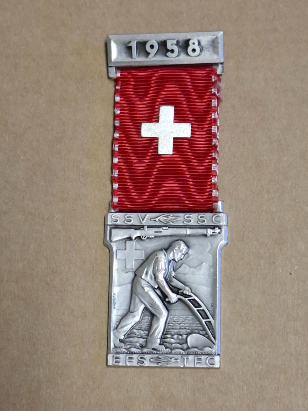 Medaillen: SSV 1958 (B777) – Gebraucht aus Schwanden GL von Suvorov 2