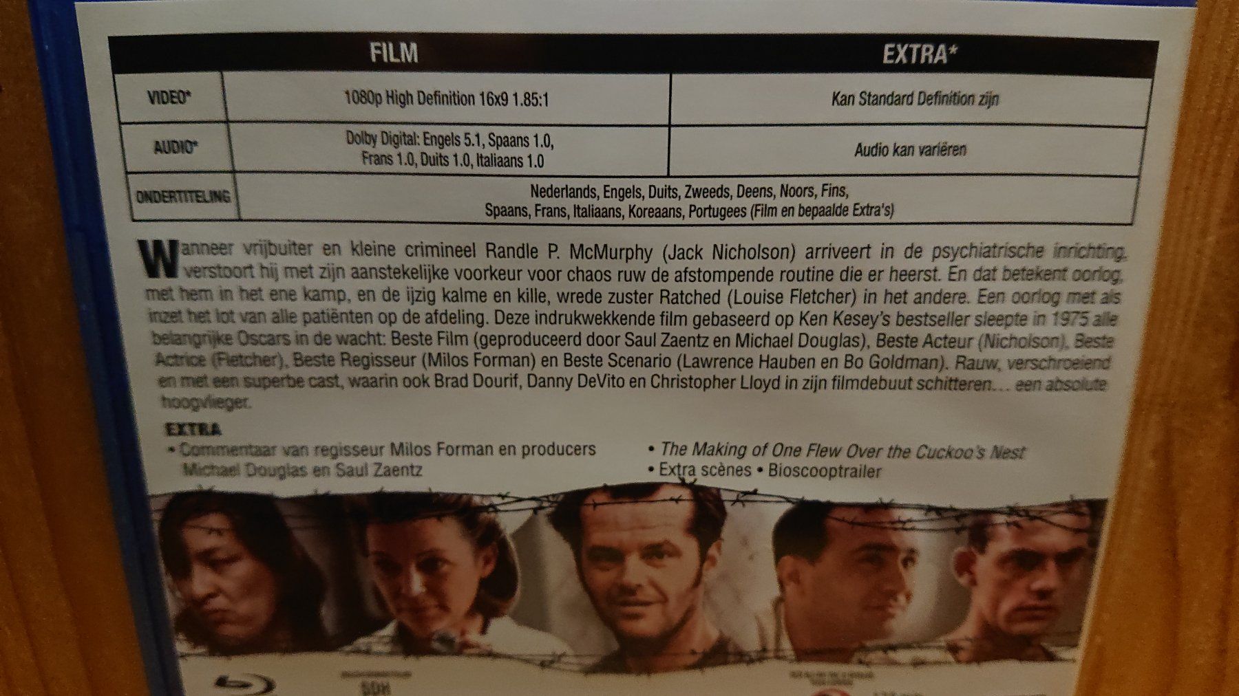 Alle DVDs: ONE FLEW OVER THE COCKOO'S NEST Blu-Ray Holländisch Version – Gebraucht aus Wilderswil von Exebub 2