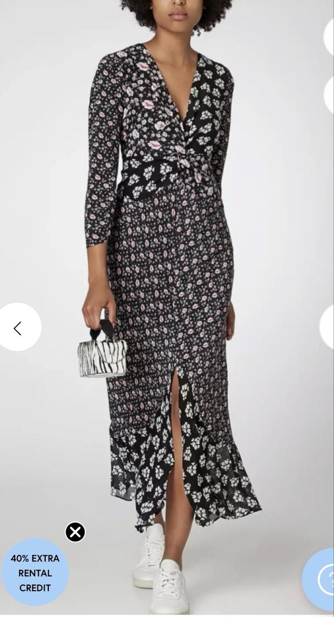 Vestiti: Rixo Floral Silk Dress – Usato da Zürich venduto da The_Renew_Project 6