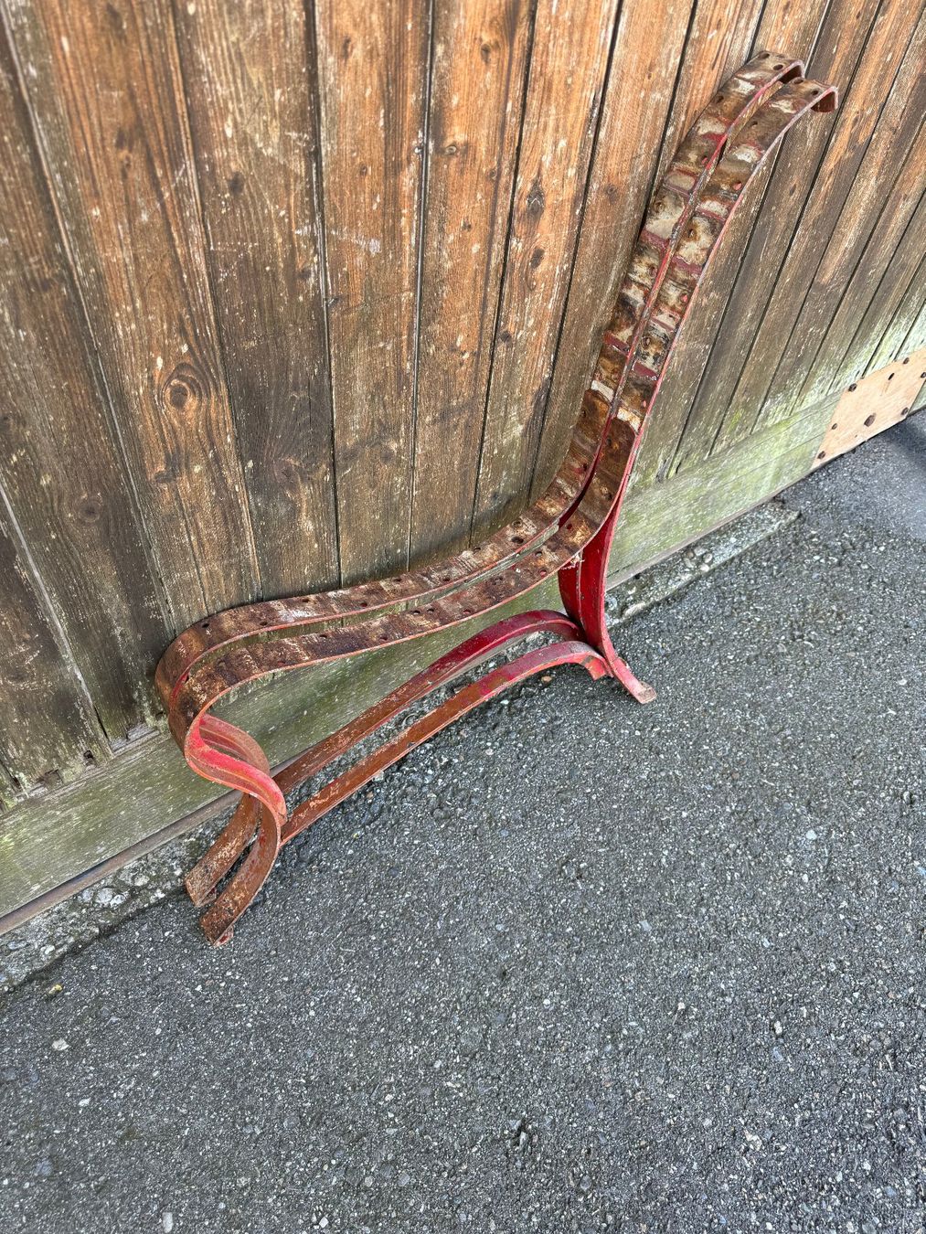 Panchine: Metallgestell zu Gartenbank – Usato da Winikon venduto da Luzern330 3