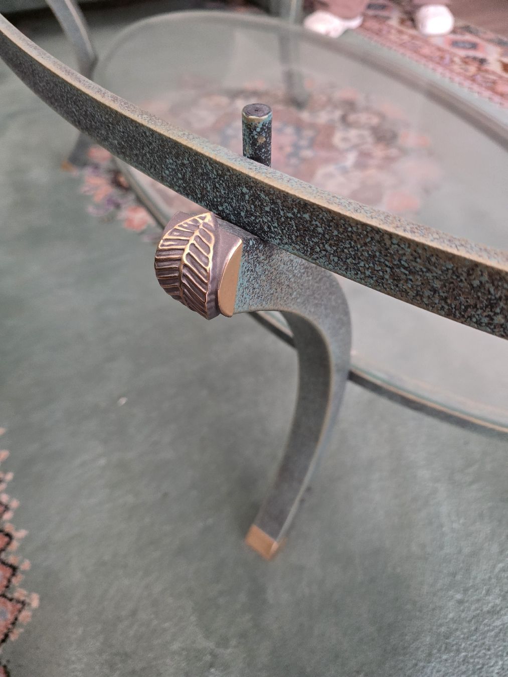 Tische: Table basse ovale Pierre Vandel Paris – Gebraucht aus Rances von JEFF65 4