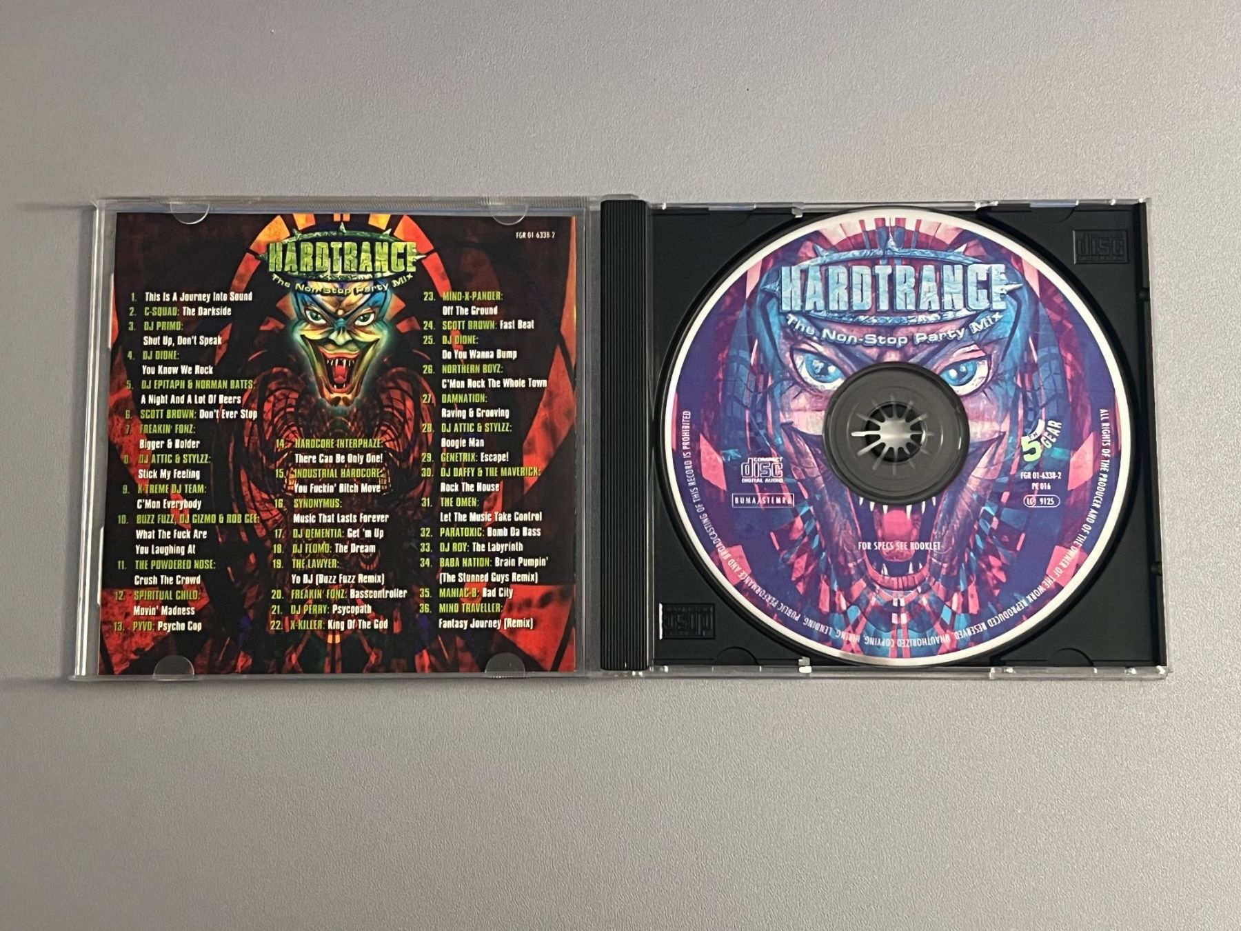 CD: Hardtrance - The Non-Stop Party Mix  (CD) – Usato da Rivera venduto da poweradem05 2