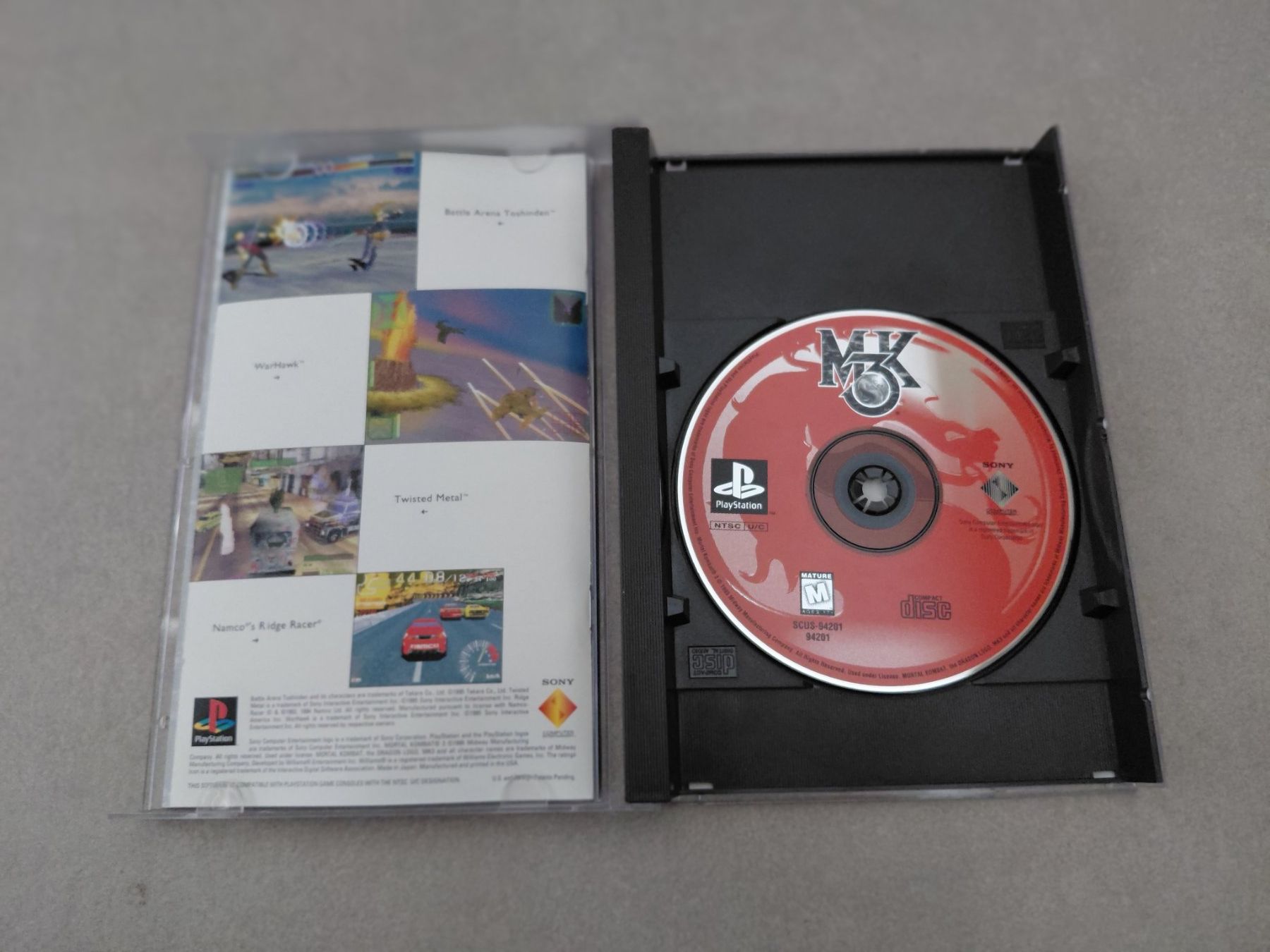 Spiele: Mortal Kombat 3 (US), PS 1 / PSX – Gebraucht aus Uezwil von -Retrogames- 2