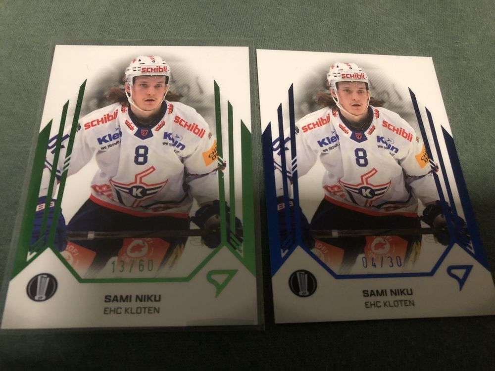 Sami Niku Kloten Flyers Lausanne Hockey Card limitiert (Gebraucht) in ...