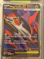 Sammelkarte Mega Latias EX 163/132 gut erhalten