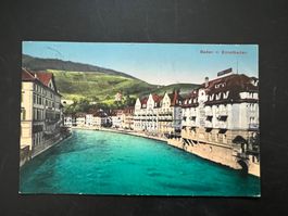 Ansichtskarte Baden koloriert 1915  (V205)