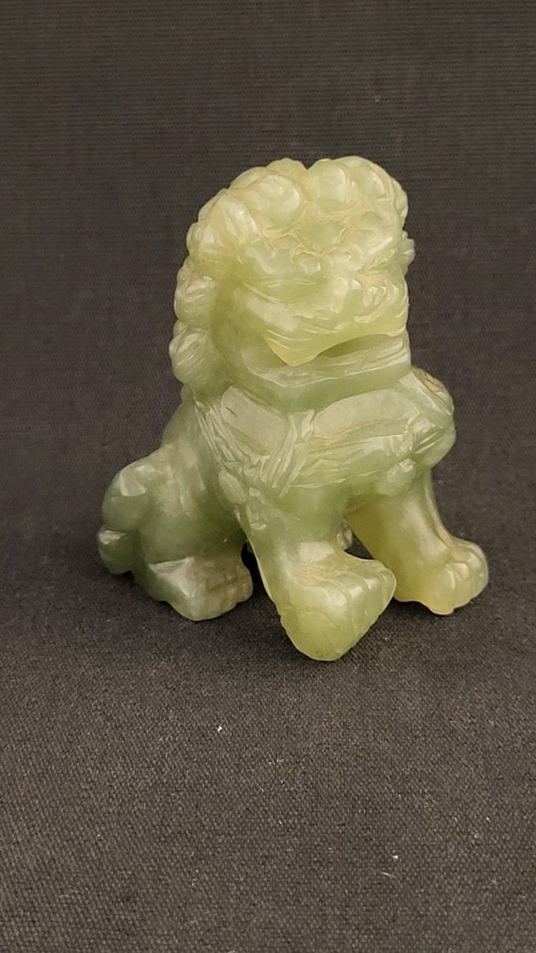 Figurines: Stein-Schnitzerei Foo-Dog – D'occasion à Basel par spinne02