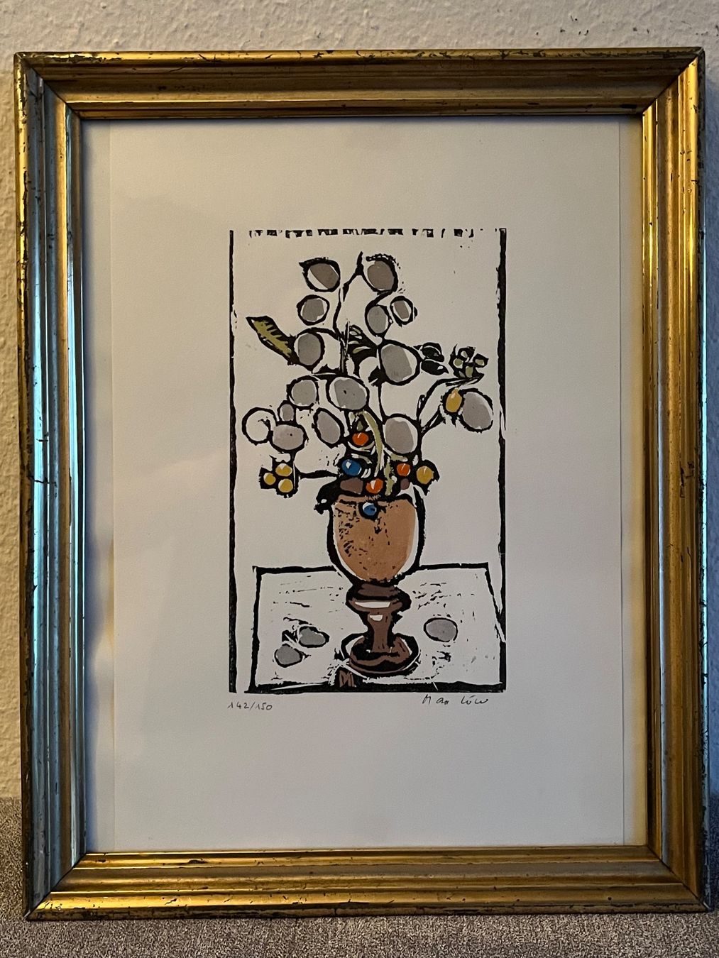 Dipinti: Max Löw Original Holzschnitt – Usato da Basel venduto da PAUL_ART 1