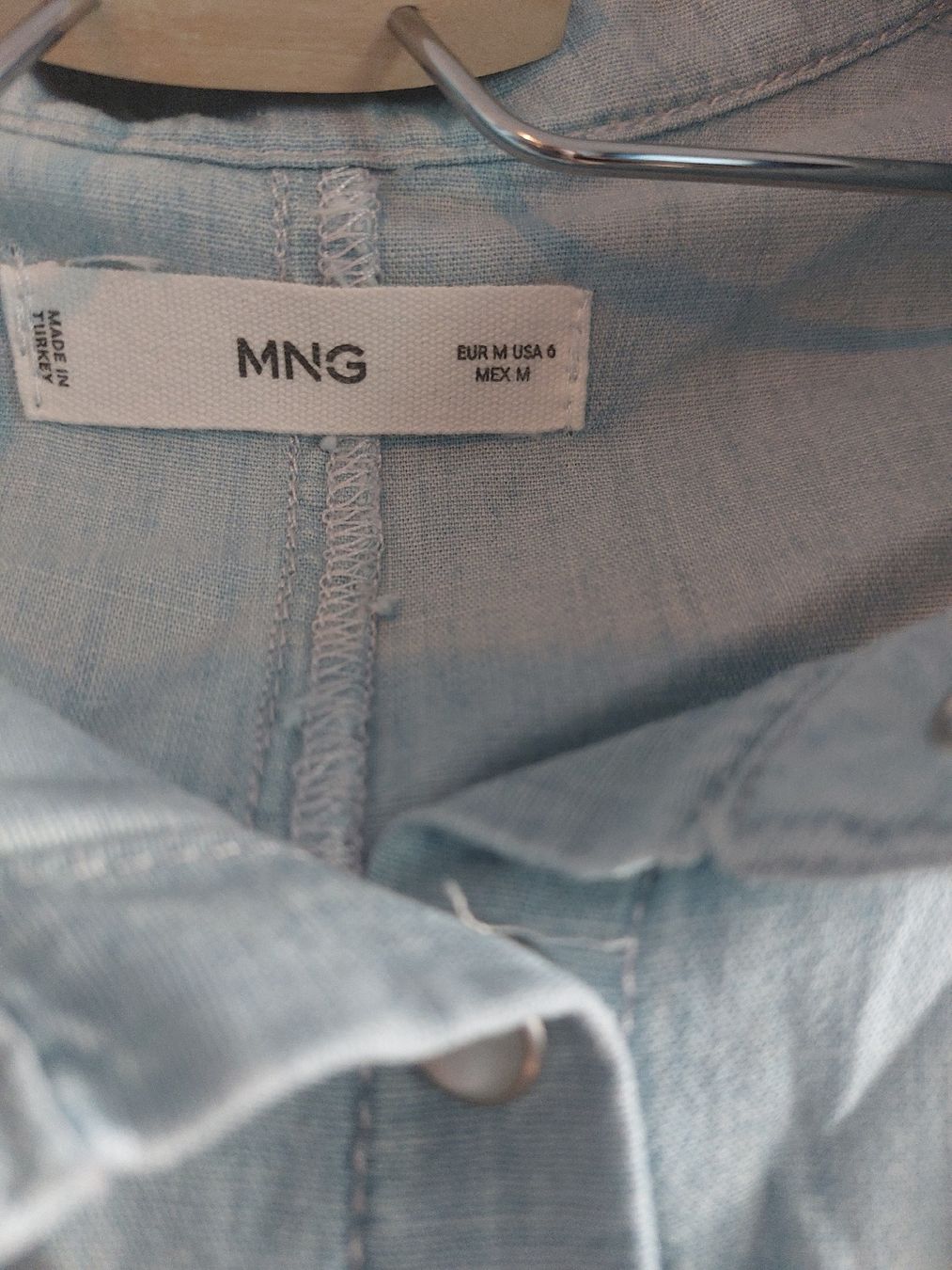 Mango Vestiti: Jeanskleid hellblau Grösse M Mango – Usato da Fraubrunnen venduto da magdalena27 2