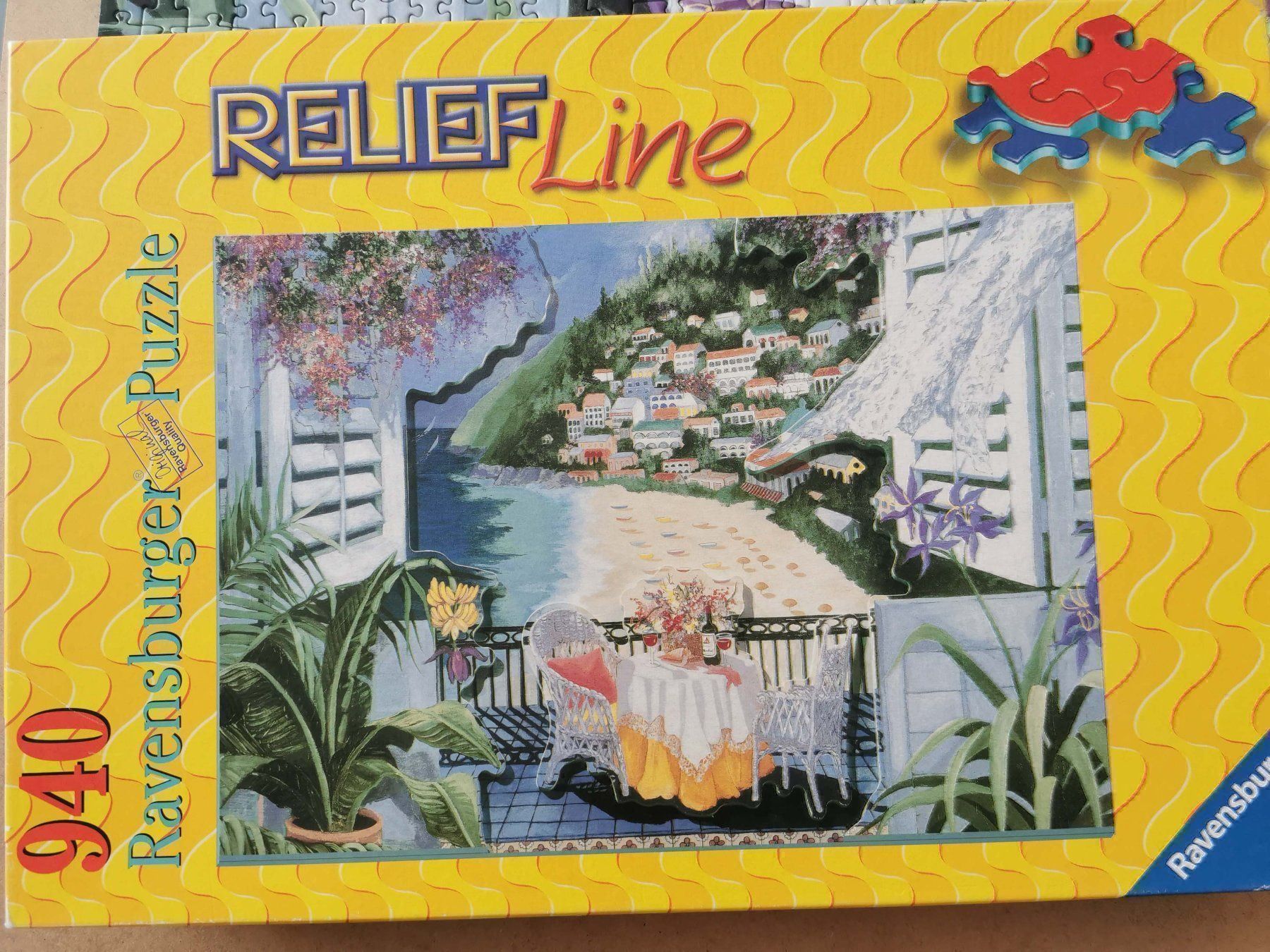 Ravensburger Puzzles: Puzzle Relief Line Ravensburger 940 – Gebraucht aus Wil  AG von Kfloh