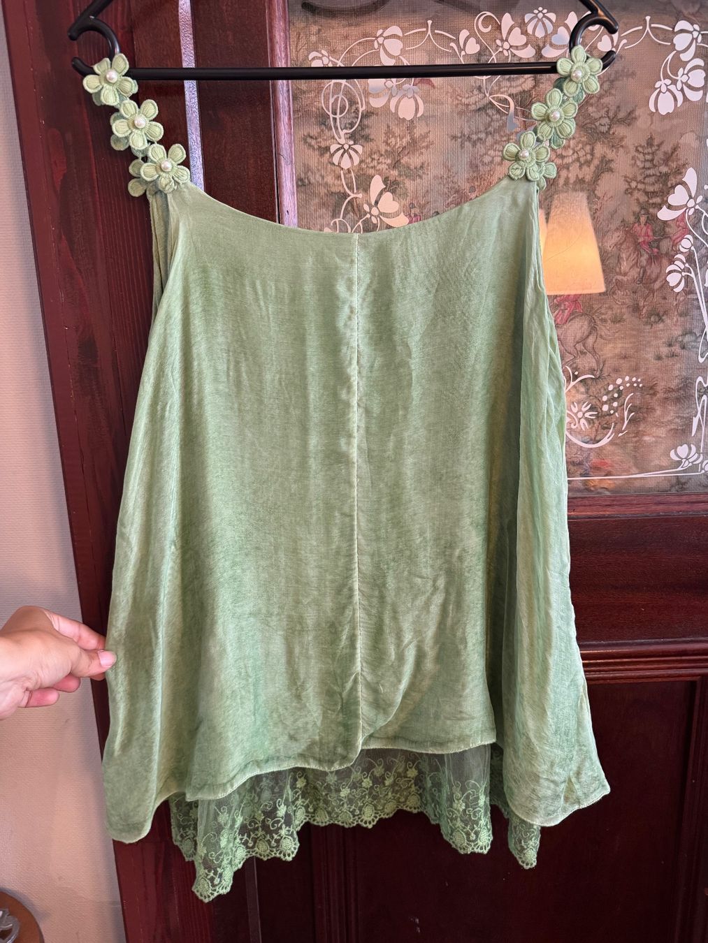 Top: Seidenbluse Top Oberteil – Usato da Obfelden venduto da cesarina10 4