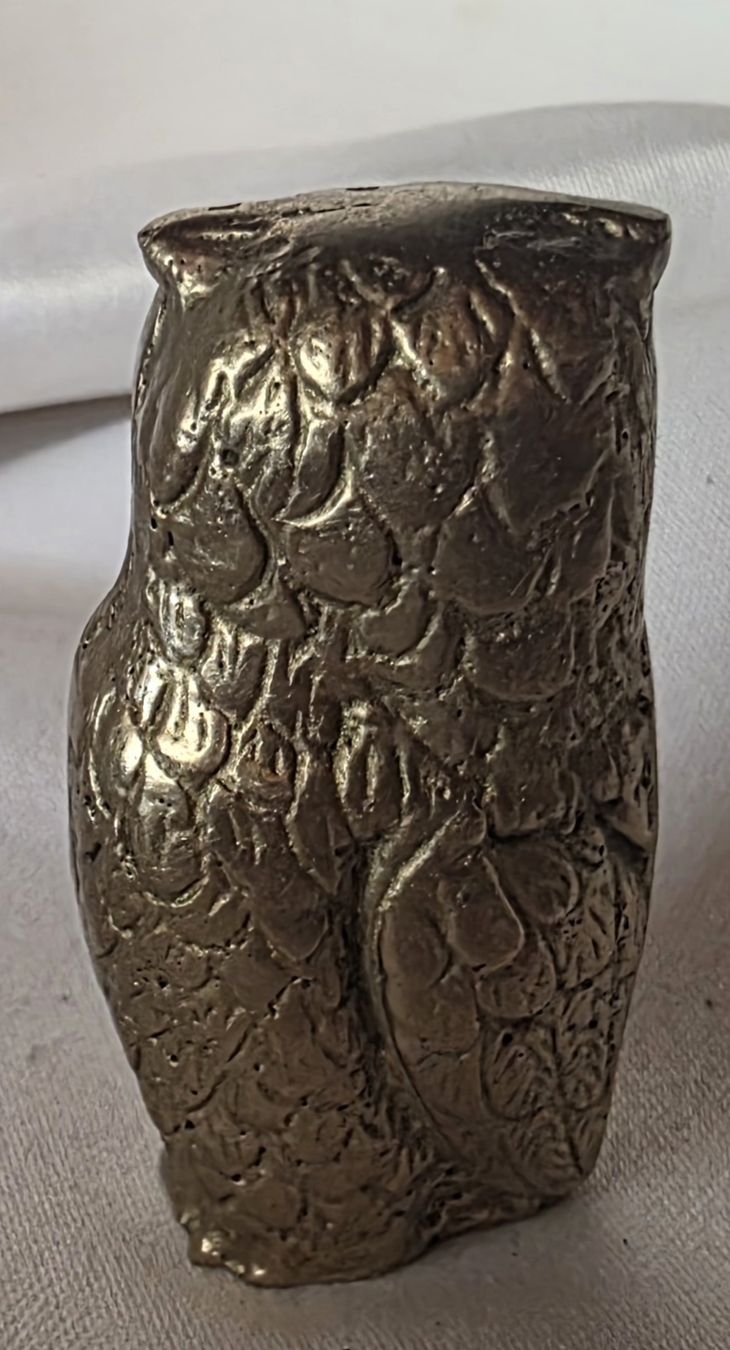 Figuren: Eule Figur Messing Mid century 1960  – Neu (gemäss Beschreibung) aus Rickenbach BL von nicole611 2
