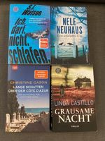 4 spannende Krimis (Taschenbücher)