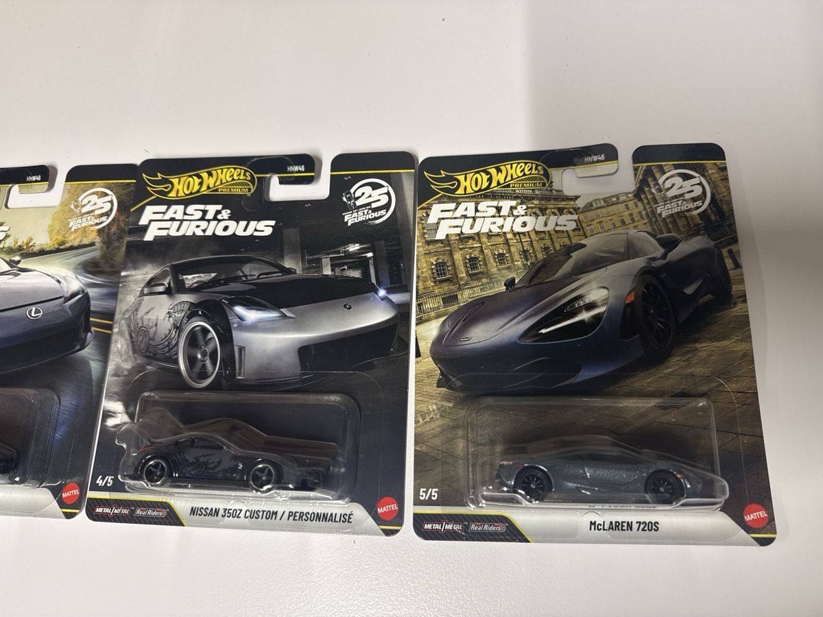 Hot Wheels Modellini d'auto: Hot Wheels 4er set Fast & Furios – Nuovo e nell'imballaggio originale da Emmen venduto da ChristianO8 2