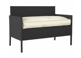 vidaXL Outdoor Kissen Creme 120 x 60 x 12 cm Oxford-Stoff