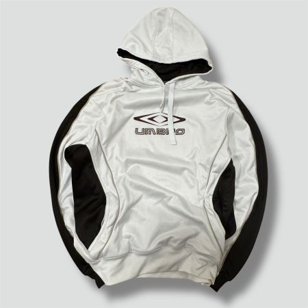 Umbro streetwear 00s white hoodie retro vintage (nike)