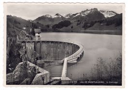 Lac de Montsalvens, le barrage
