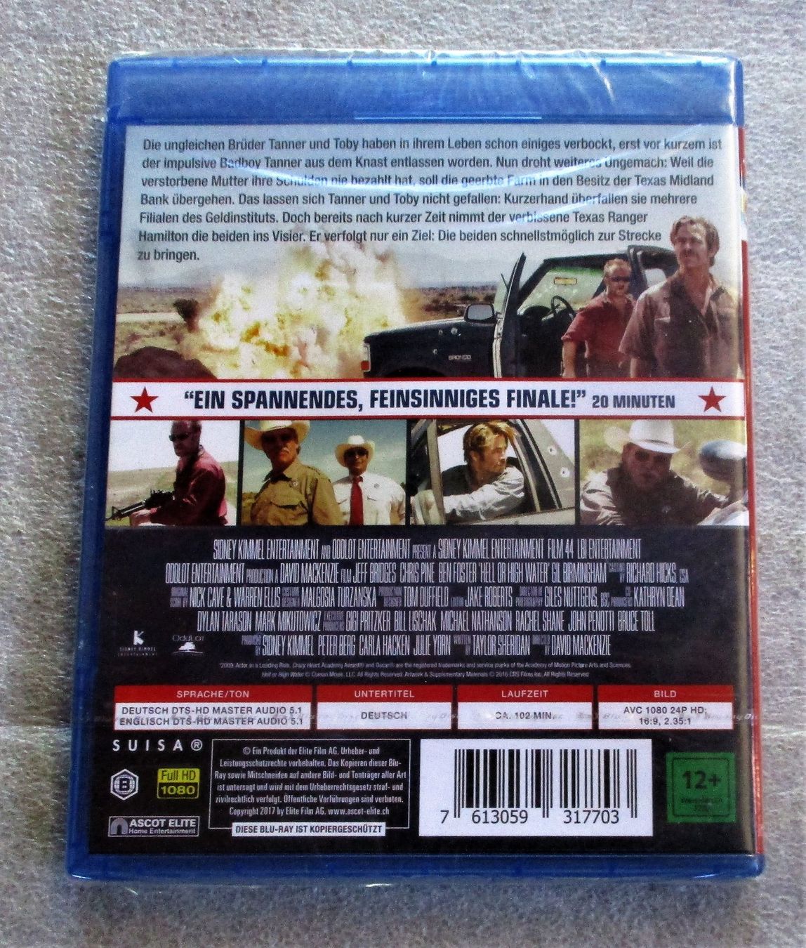 Spielfilme: HELL OR HIGH WATER - Jeff Bridges - NEU – Neu und originalverpackt aus Wattwil von  1