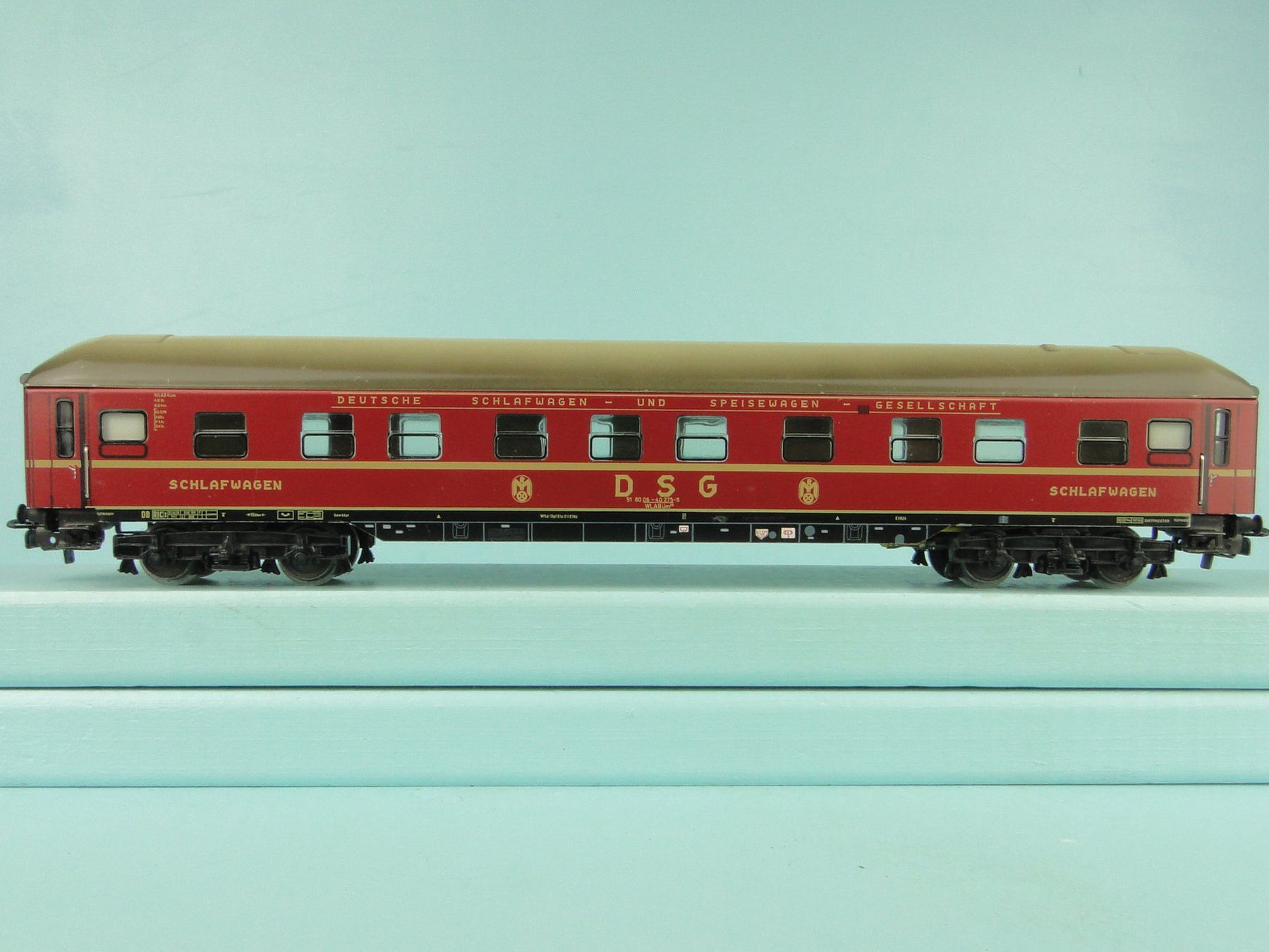 Märklin Modellini di ferrovie: Märklin 4064 DSG Schlafwagen – Usato da Bülach venduto da cann11 2