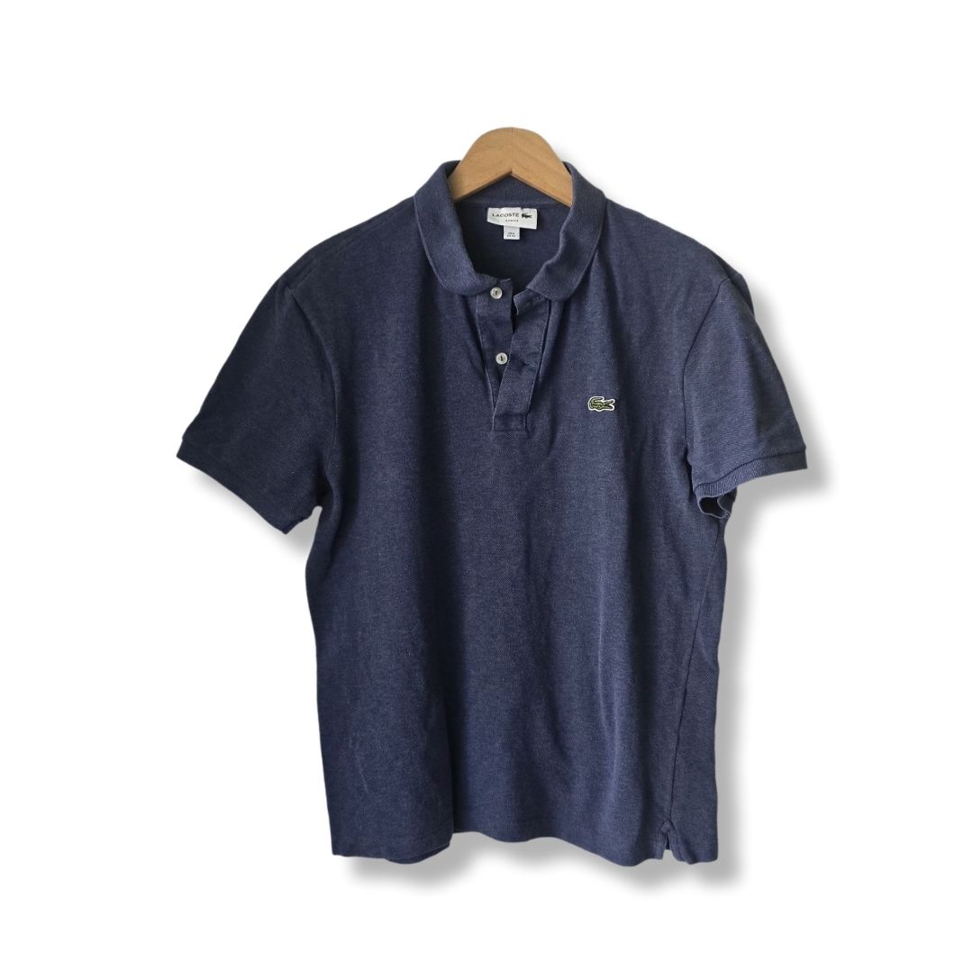 Lacoste Magliette Polo: Polo Lacoste Bleu Marine Taille XL – Usato da Genève venduto da MariaS2