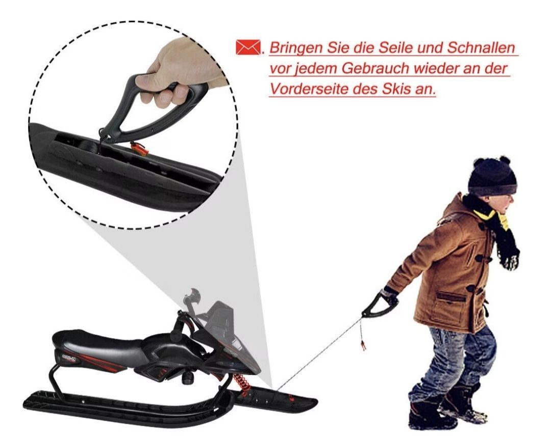 Slitta: Skibob / Lenkschlitten – Usato da Wermatswil venduto da Appolon7 6