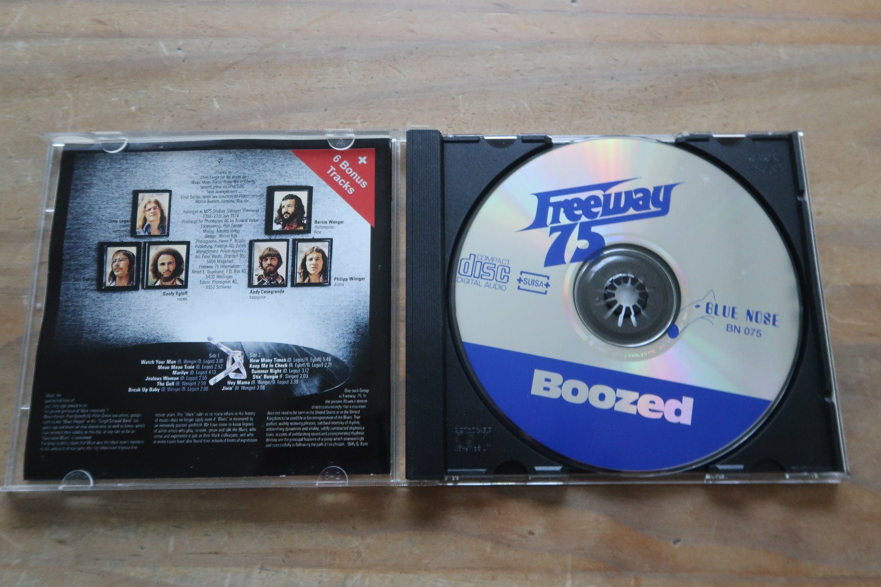 CDs: FREEWAY 75 - BOOZED - mit 6 BONUS TRACKS - CD – Gebraucht aus Basel von Patiscat 4